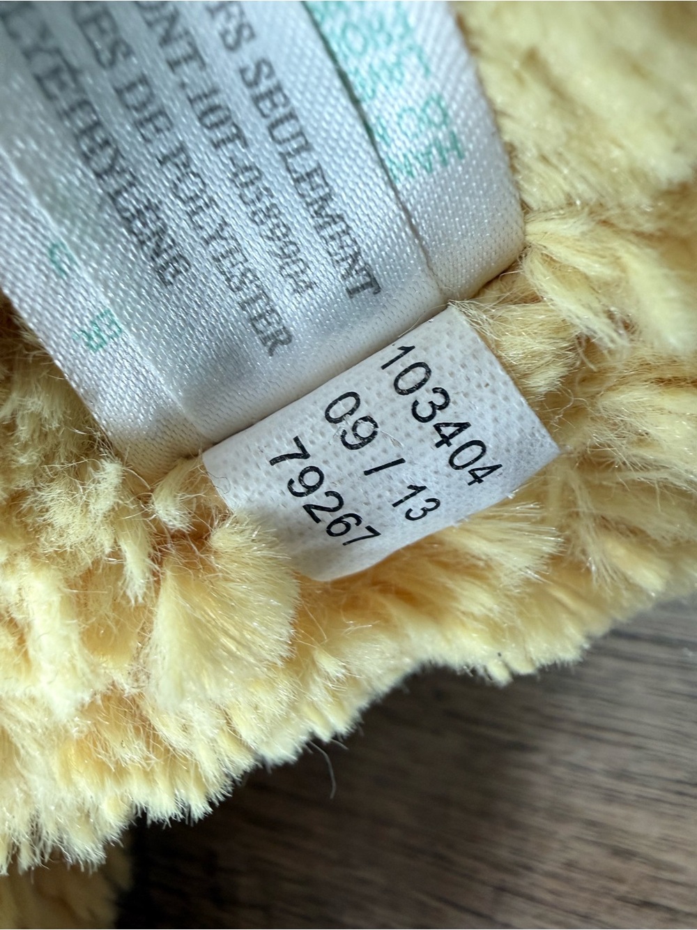 DISNEY BABY Winnie The Pooh Bear Plush Stuffy Stuffed Animal Toy 2013 - Picture 10 of 10